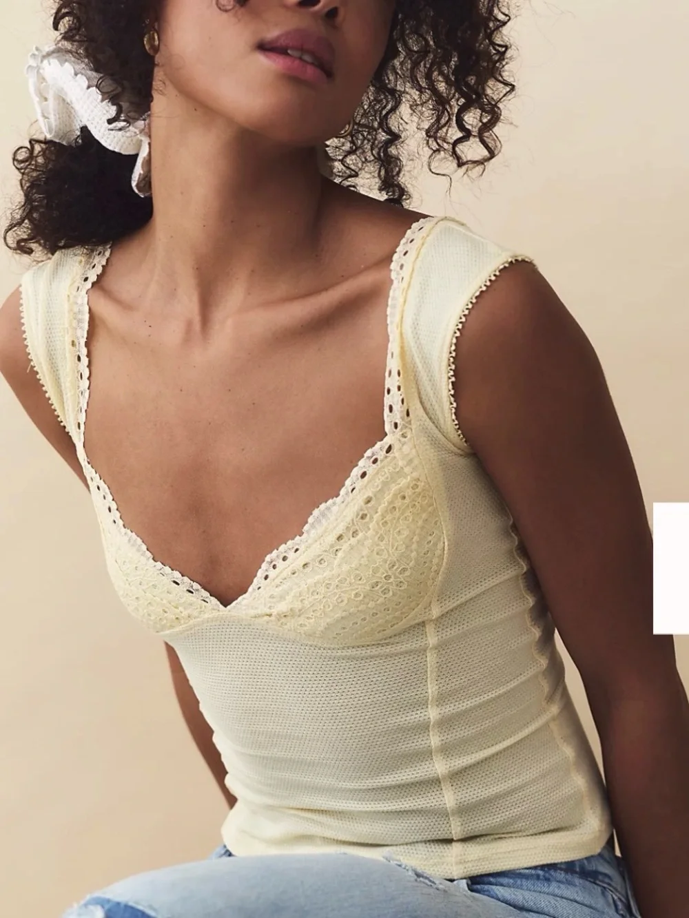 Free People Intimately Free Blush Hour Tee Tank Bralette | Free People Size: M